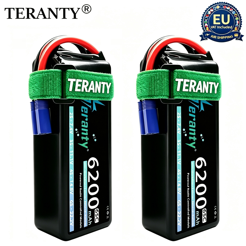 TERANTY 6S 6200mAh Lipo Batter - Drone Racing Battery recension och pris