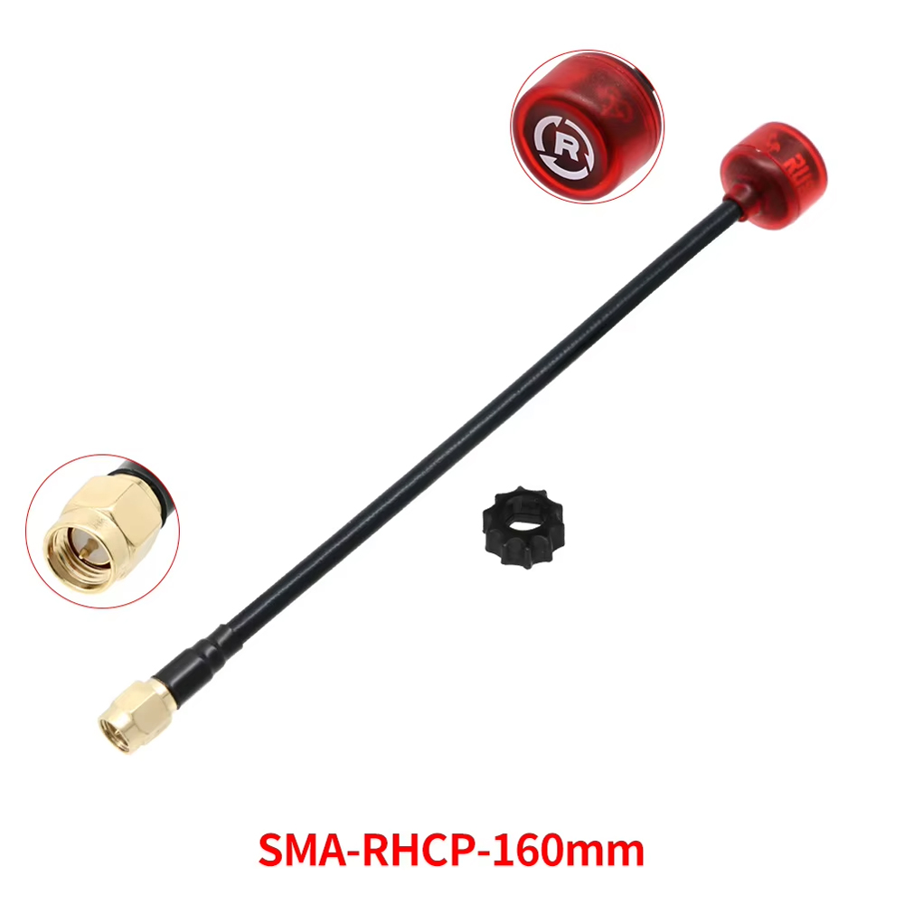 RUSH Cherry FPV 5.8G Antenna L - Drone Racing Goggles recension och pris