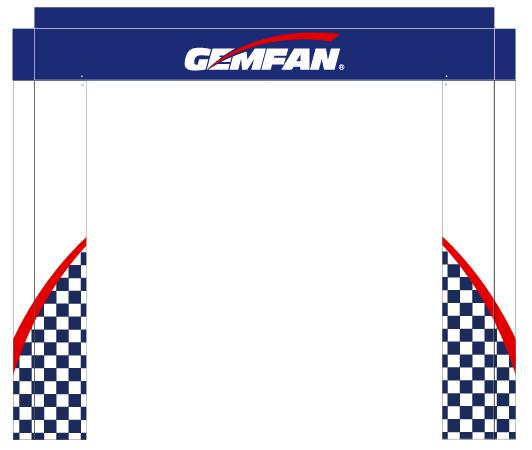 Gemfan152*152CM 5X5FT FPV Race - Drone Racing Flag recension och pris